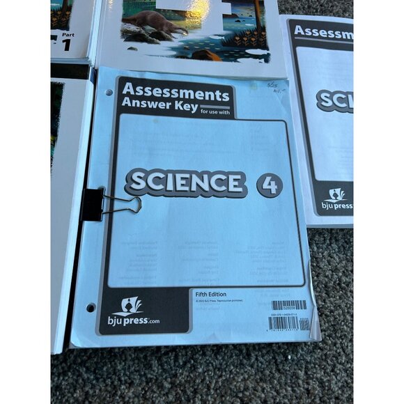 BJU Press science 4 fifth edition teachers manuals, assessments and text book - Picture 5 of 7